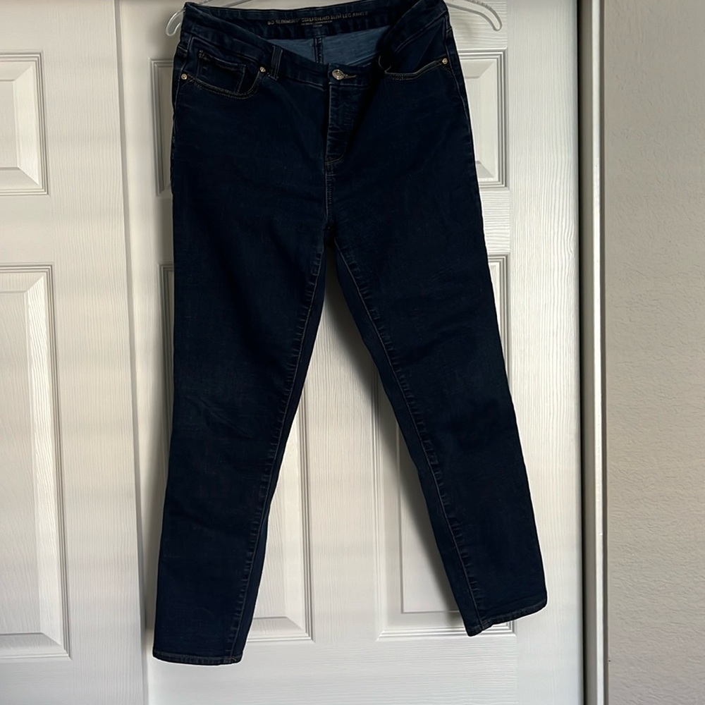 Chicos So Slimming Girlfriend Jeans-Size 0.5 (size 10 US)